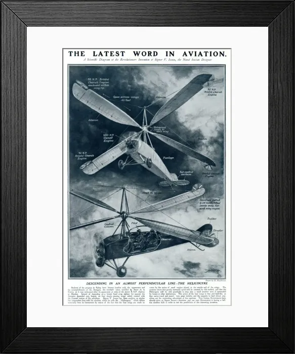 Framed Print : Latest word in aviation 1929 Framed Print : Latest word in aviation 1929