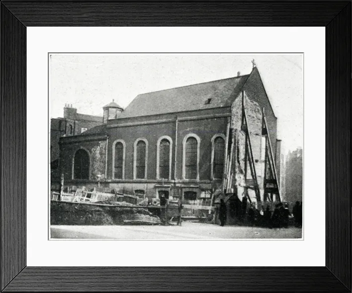 Framed Print : Exterior of the Sardinian Chapel, 1906 Framed Print : Exterior of the Sardinian Chapel, 1906