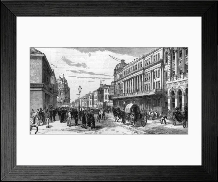 Framed Print : Upper High Street, Sunderland Framed Print : Upper High Street, Sunderland