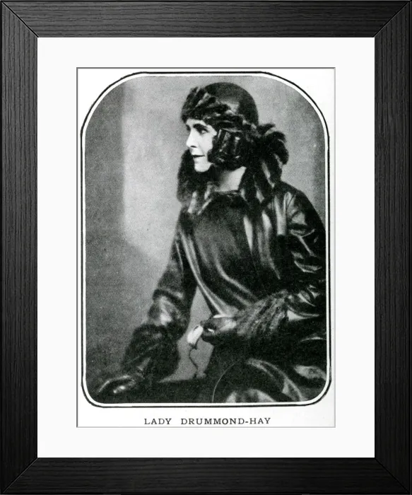Framed Print : Lady Hay Drummond-Hay Framed Print : Lady Hay Drummond-Hay