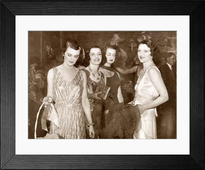 Framed Print : Margaret Whigham at the Westminster Hospital Ball Framed Print : Margaret Whigham at the Westminster Hospital Ball