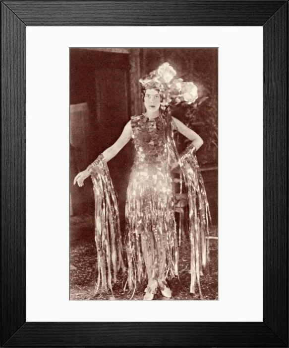 Framed Print : Princess de Faucigny Lucigne at costume ball, Venice Framed Print : Princess de Faucigny Lucigne at costume ball, Venice