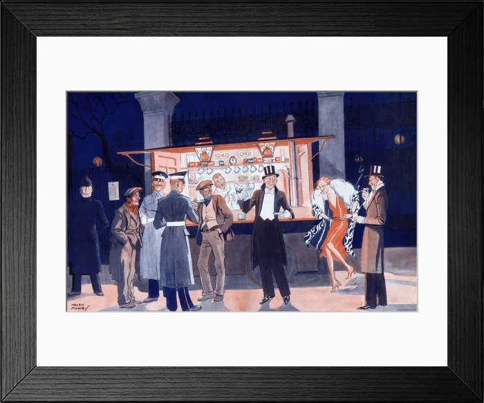 Framed Print : The Junior Turf Club - Hyde Park Corner coffee stall at 1am Framed Print : The Junior Turf Club - Hyde Park Corner coffee stall at 1am