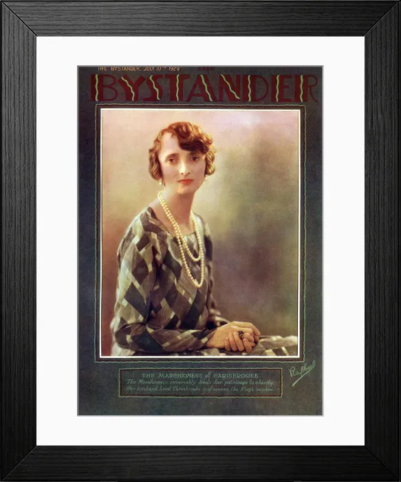 Framed Print : Bystander cover - The Marchioness of Carisbrooke Framed Print : Bystander cover - The Marchioness of Carisbrooke