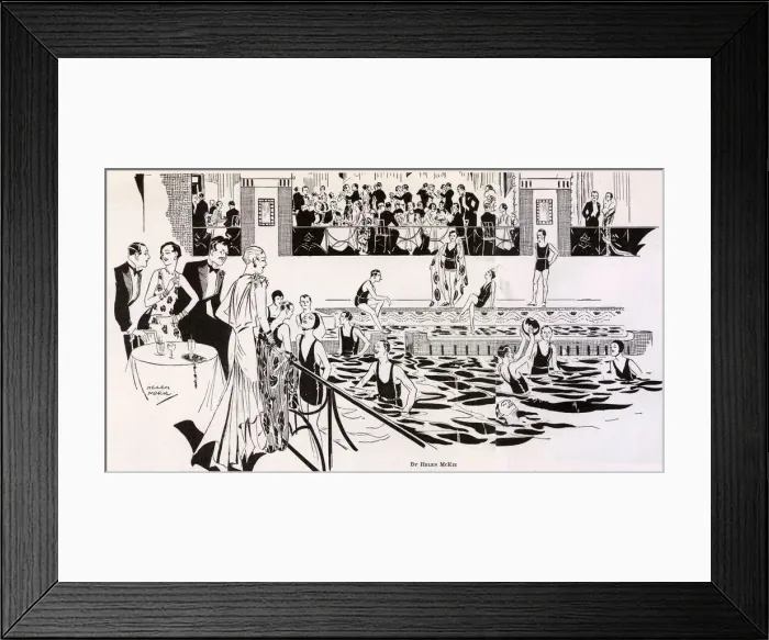 Framed Print : The Casino at Dinard, with swimming pool Framed Print : The Casino at Dinard, with swimming pool