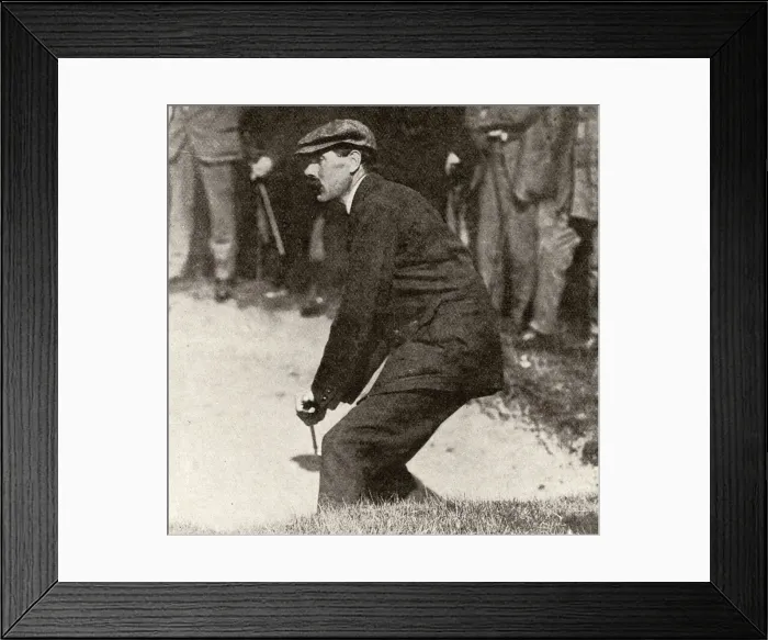 Framed Print : James Braid in a difficult position Framed Print : James Braid in a difficult position