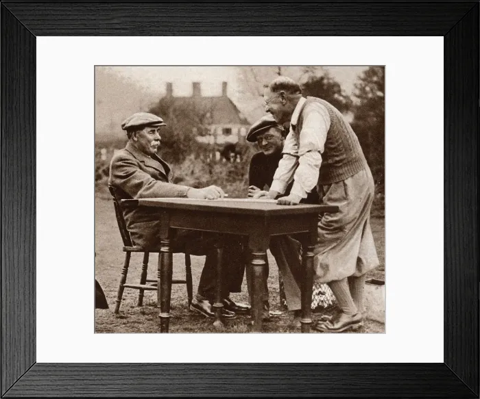 Framed Print : The Parliamentary Handicap Tournament at Walton Heath