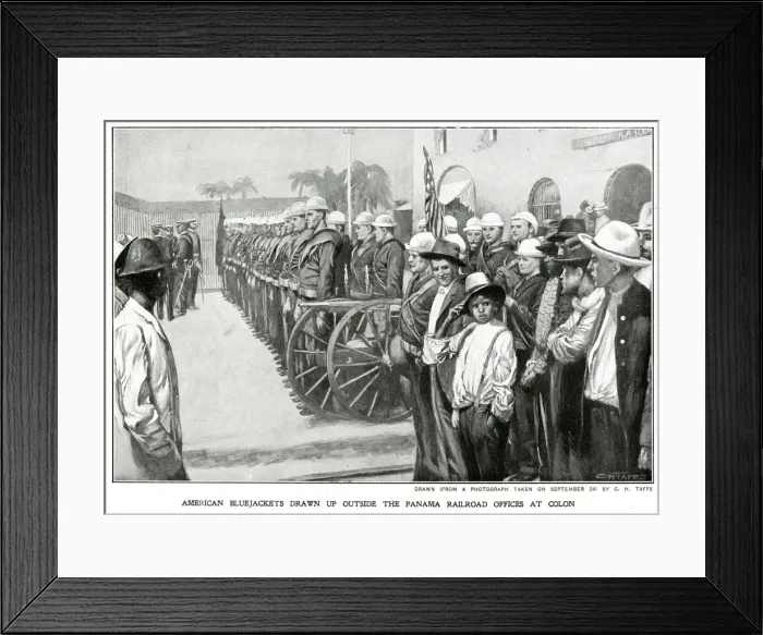 Framed Print : Revolution at Panama