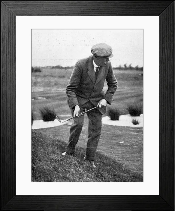 Framed Print : Players Who Have Made History - James Braid Framed Print : Players Who Have Made History - James Braid