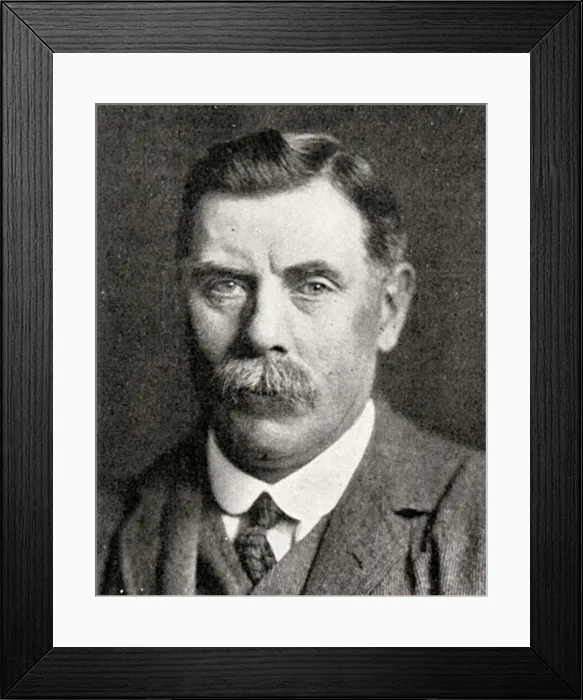 Framed Print : Golfer James Braid Framed Print : Golfer James Braid