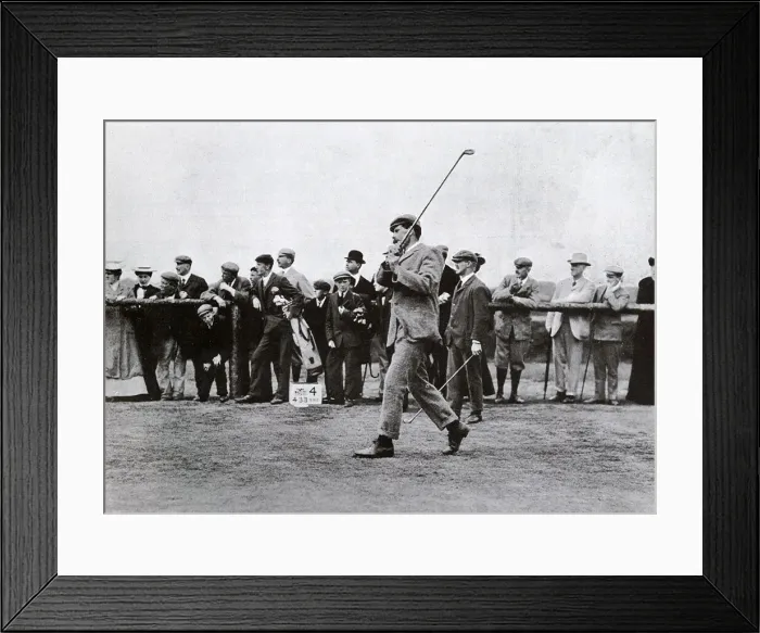 Framed Print : Opening of the new course at Walton Heath: James Braid Framed Print : Opening of the new course at Walton Heath: James Braid