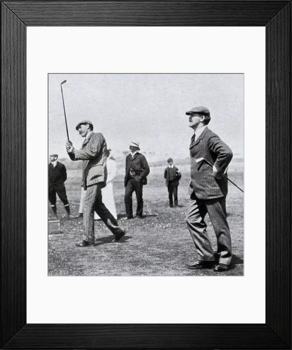 Framed Print : Golfer James Braid at Edinburgh Framed Print : Golfer James Braid at Edinburgh