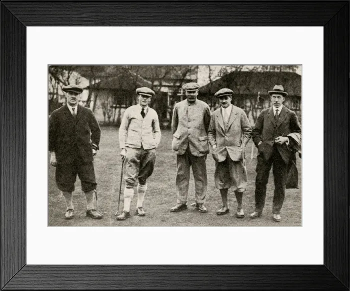Framed Print : James Braid at Flackwell Heath