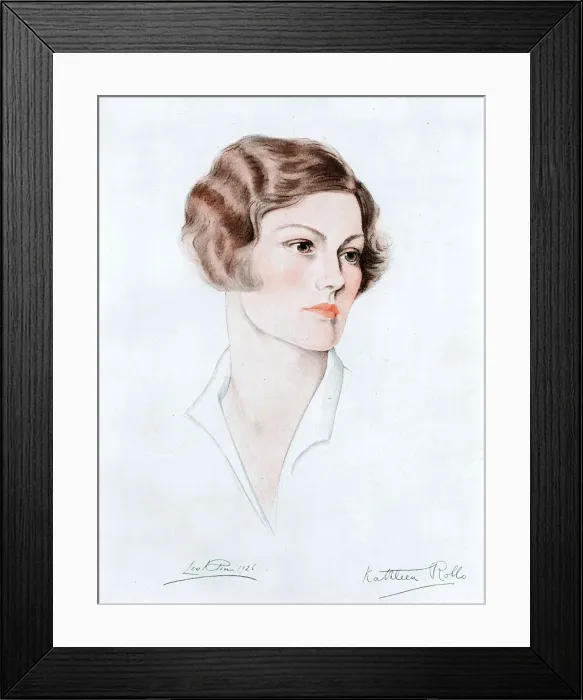 Framed Print : Lady Kathleen Rollo