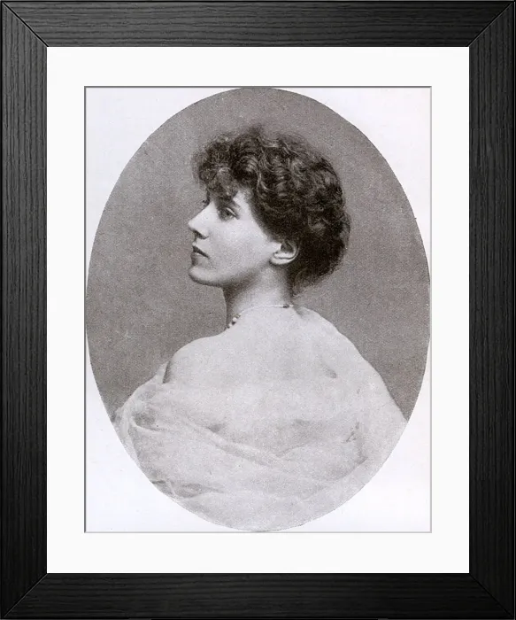 Framed Print : The Marchioness of Downshire, Katherine Mary Hare