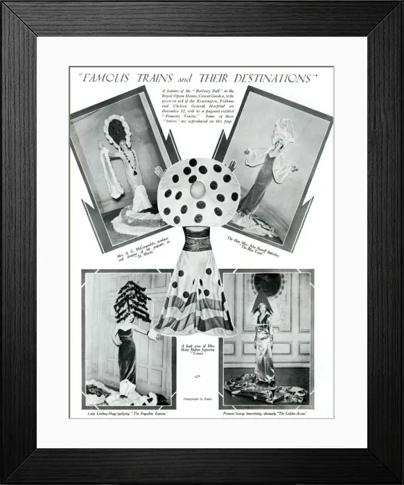 Framed Print : Famous Trains and their Destinations Framed Print : Famous Trains and their Destinations