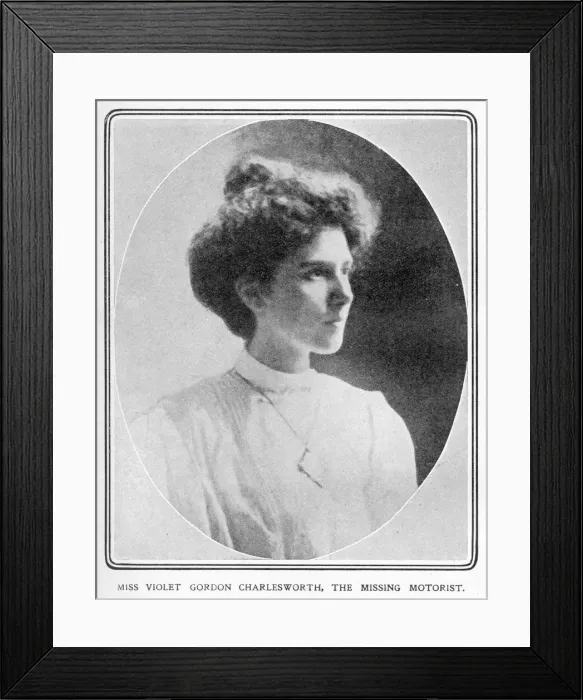 Framed Print : Violet Gordon Charlesworth Framed Print : Violet Gordon Charlesworth