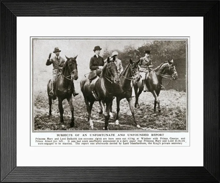 Framed Print : Princess Mary and Lord Dalkeith, 1919 Framed Print : Princess Mary and Lord Dalkeith, 1919
