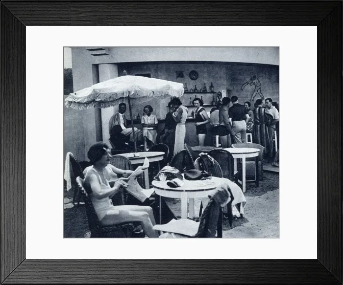 Framed Print : Bar at the Chambre D Amour, Biarritz Framed Print : Bar at the Chambre D Amour, Biarritz
