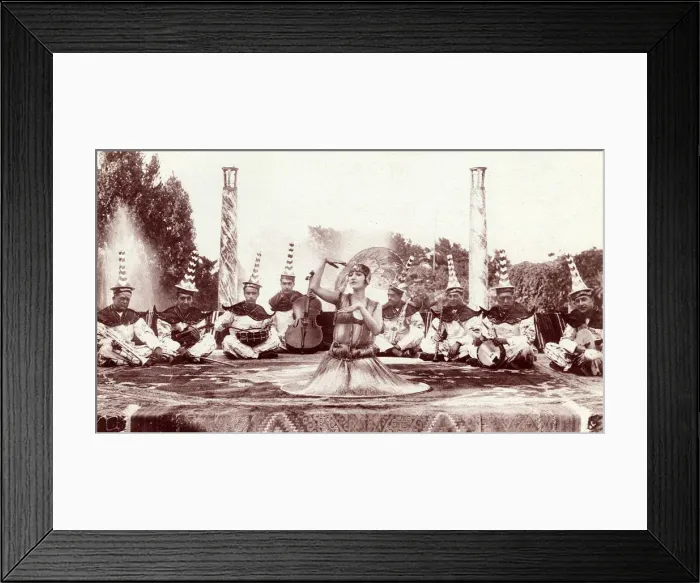 Framed Print : Princess Leila Bederkhan in Arabian Nights at Chez Vous Framed Print : Princess Leila Bederkhan in Arabian Nights at Chez Vous
