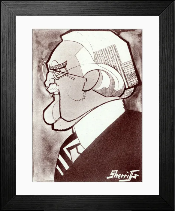 Framed Print : Gordon Selfridge by Sherriffe Framed Print : Gordon Selfridge by Sherriffe