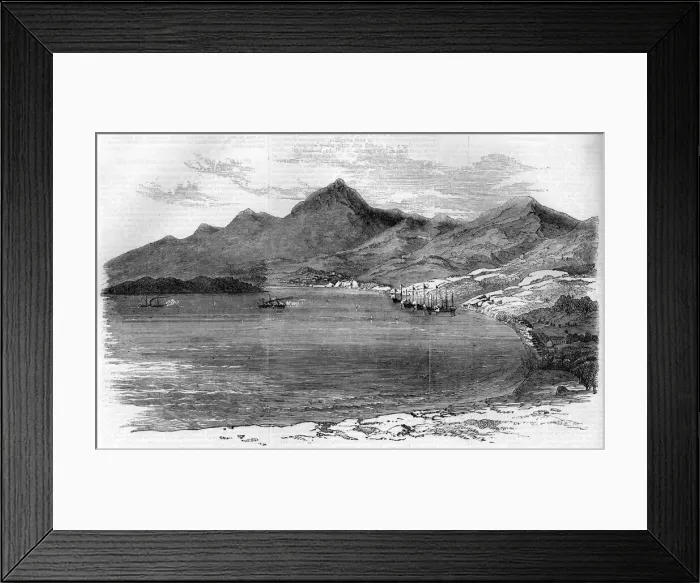 Framed Print : The Eaglets attack on Chinese junks at Toong-Chung Framed Print : The Eaglets attack on Chinese junks at Toong-Chung