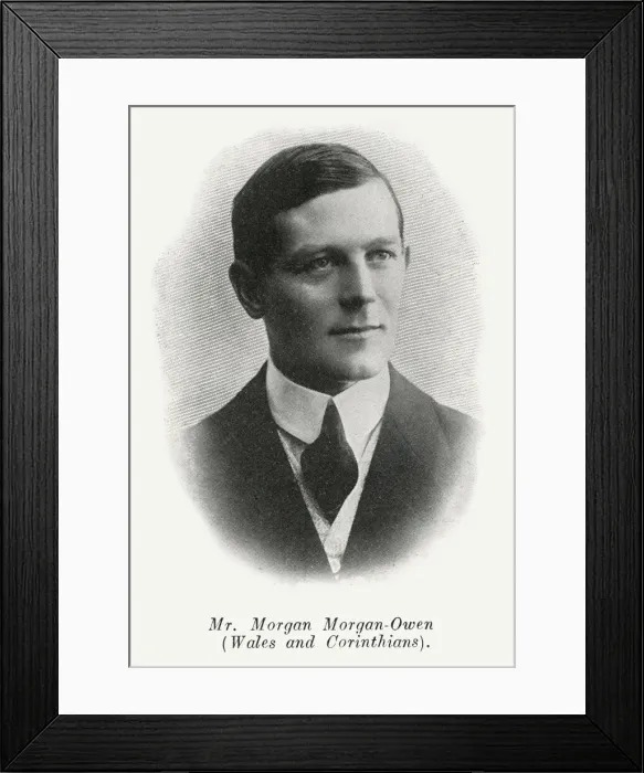 Framed Print : Morgan Maddox Morgan-Owen - Welsh Amateur Footballer Framed Print : Morgan Maddox Morgan-Owen - Welsh Amateur Footballer