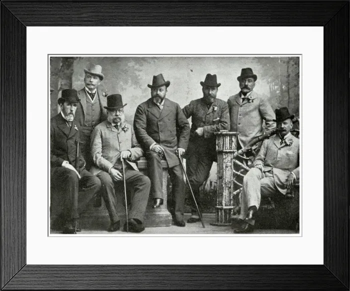 Framed Print : King Edward VII at Homburg Framed Print : King Edward VII at Homburg
