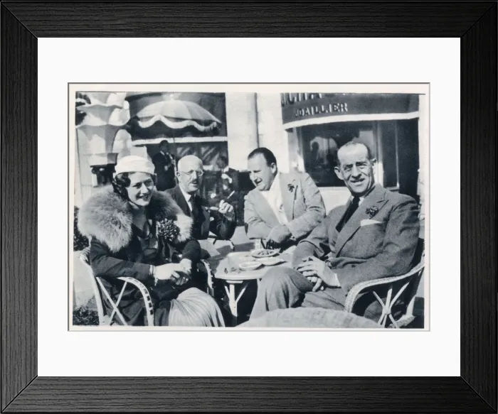 Framed Print : Prince Andrew of Greece at Cannes Framed Print : Prince Andrew of Greece at Cannes