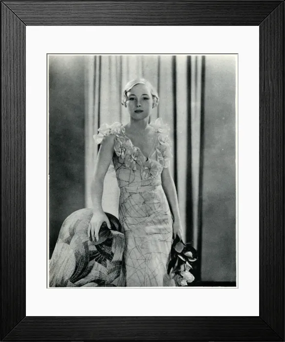 Framed Print : Mrs Gerard D Erlanger (Edyth Baker) Framed Print : Mrs Gerard D Erlanger (Edyth Baker)