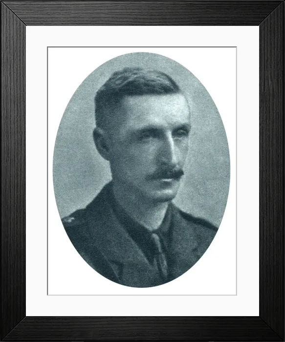 Framed Print : WW1 - Officer in the Roll of Honour - Major S. M. Bruce Framed Print : WW1 - Officer in the Roll of Honour - Major S. M. Bruce