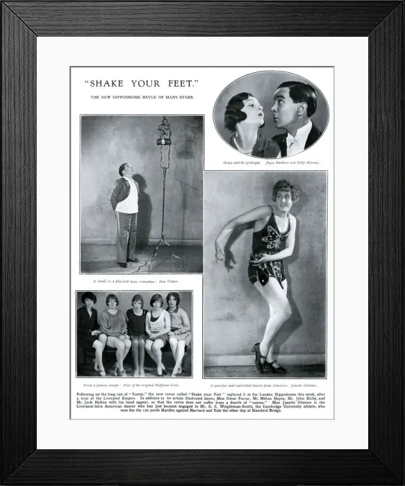 Framed Print : Shake Your Feet at the London Hippodrome Framed Print : Shake Your Feet at the London Hippodrome