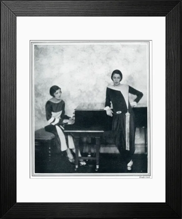 Framed Print : Norah Blaney and Gwen Farrar Framed Print : Norah Blaney and Gwen Farrar