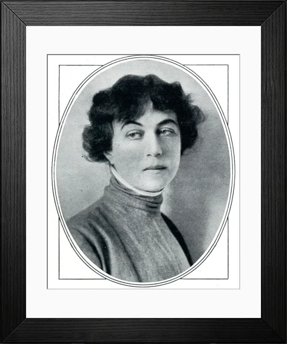 Framed Print : Worlds First Woman Ambassador, Alexandra Kolontay Framed Print : Worlds First Woman Ambassador, Alexandra Kolontay