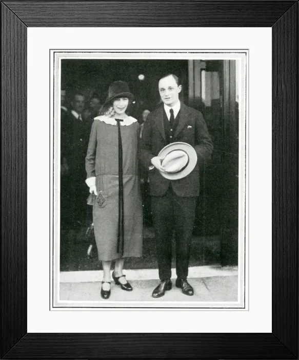 Framed Print : Sheila Kaye-Smith marrying Rev. Theodore Penrose Fry Framed Print : Sheila Kaye-Smith marrying Rev. Theodore Penrose Fry
