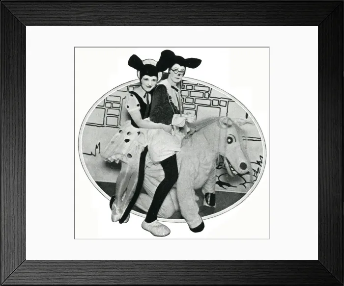 Framed Print : Norah Blaney and Gwen Farrar in The House that Jack Built Framed Print : Norah Blaney and Gwen Farrar in The House that Jack Built
