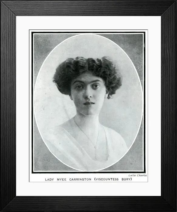 Framed Print : Lady Myee Carrington Framed Print : Lady Myee Carrington