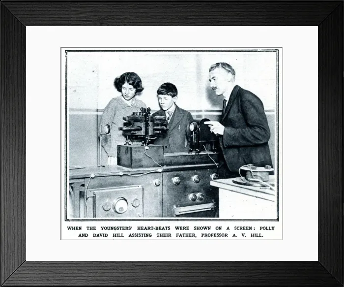 Framed Print : Royal Institution Christmas Lecture - A. V. Hill Framed Print : Royal Institution Christmas Lecture - A. V. Hill