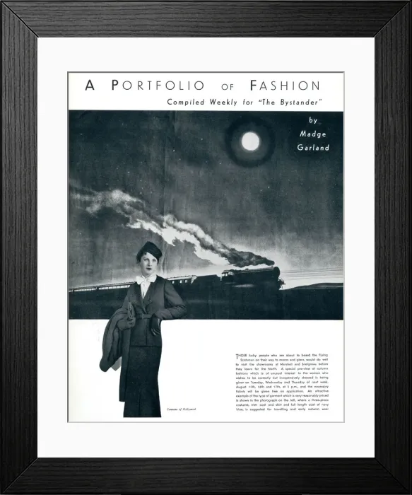 Framed Print : A Portfolio of Fashion by Madge Garland Framed Print : A Portfolio of Fashion by Madge Garland