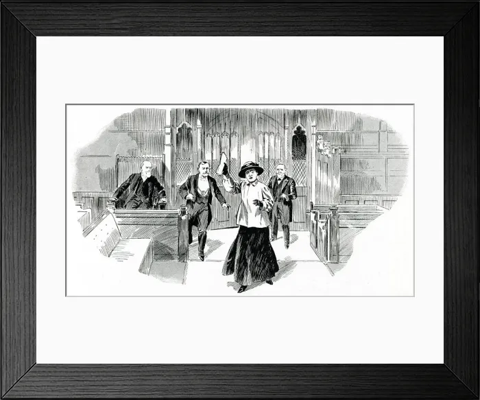 Framed Print : First female to speak in the House of Commons Framed Print : First female to speak in the House of Commons