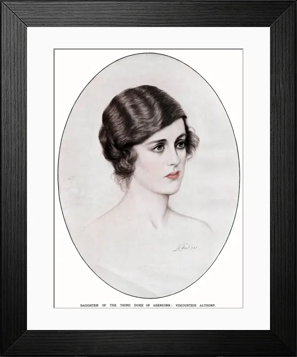 Framed Print : Lady Cynthia Eleanor Beatrix Hamilton, October 1921 Framed Print : Lady Cynthia Eleanor Beatrix Hamilton, October 1921