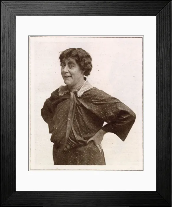 Framed Print : Sir George Edward Wade (1869 - 1954), Comedian, professionally known as George Robey Framed Print : Sir George Edward Wade (1869 - 1954), Comedian, professionally known as George Robey