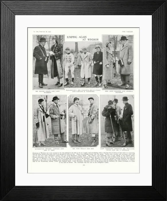 Framed Print : Races at Windsor Framed Print : Races at Windsor