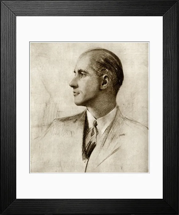 Framed Print : Edward Huskinson, editor of The Tatler Framed Print : Edward Huskinson, editor of The Tatler