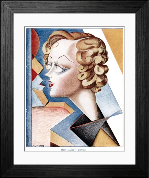 Framed Print : Marion Davies by Autori Framed Print : Marion Davies by Autori