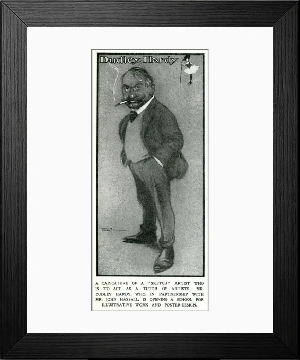 Framed Print : Dudley Hardy