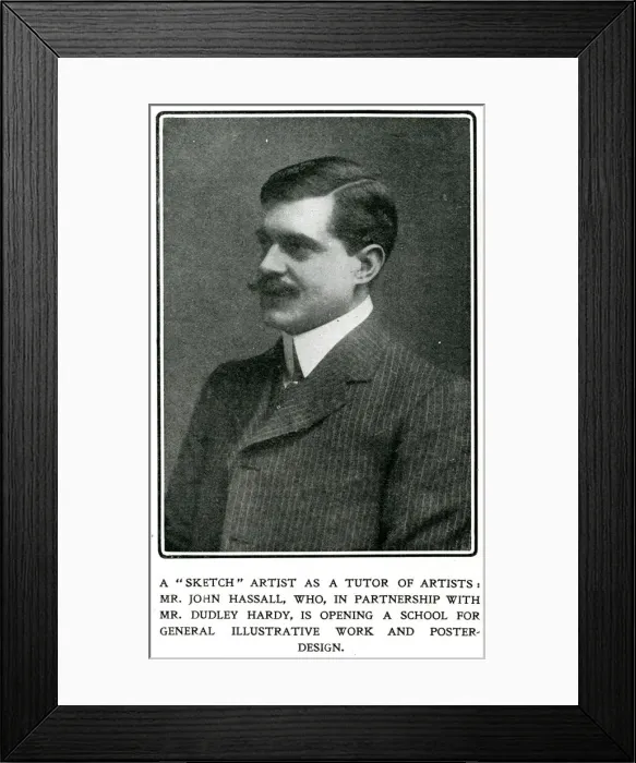 Framed Print : John Hassall