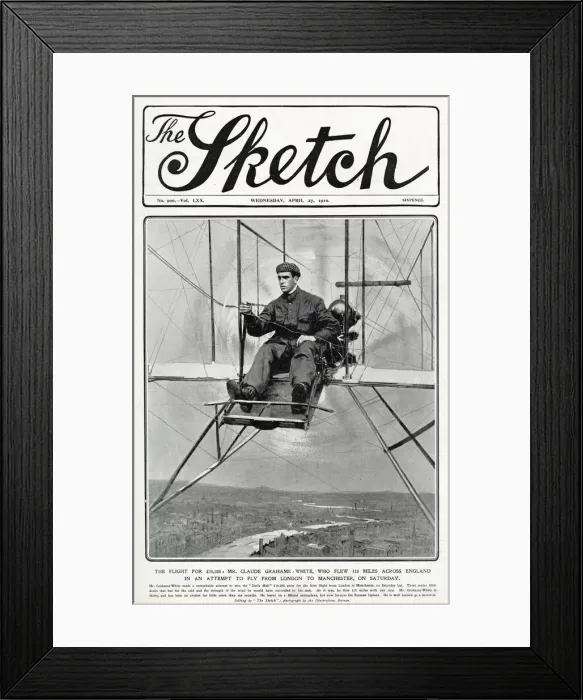 Framed Print : Claude Grahame-White