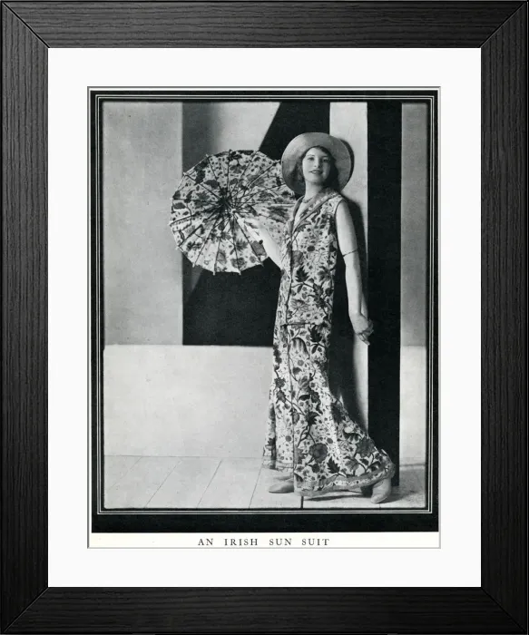 Framed Print : Beach pyjamas from Robinson and Cleaver