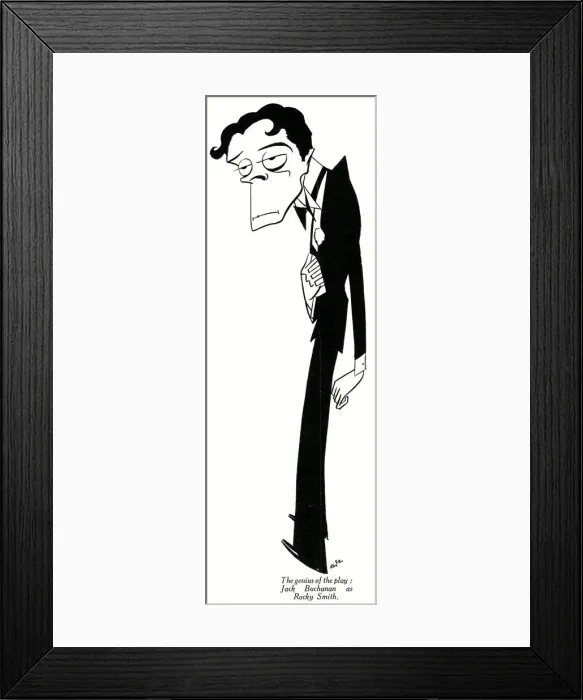 Framed Print : Jack Buchanan in Stand Up and Sing by Hynes